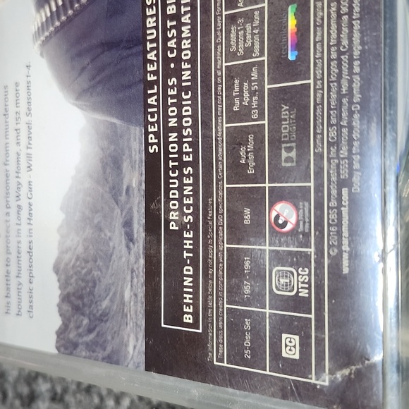 HAVE GUN - WILL TRAVEL WESTERN SEASONS 1-4 DVD'S - Picture 3 of 9